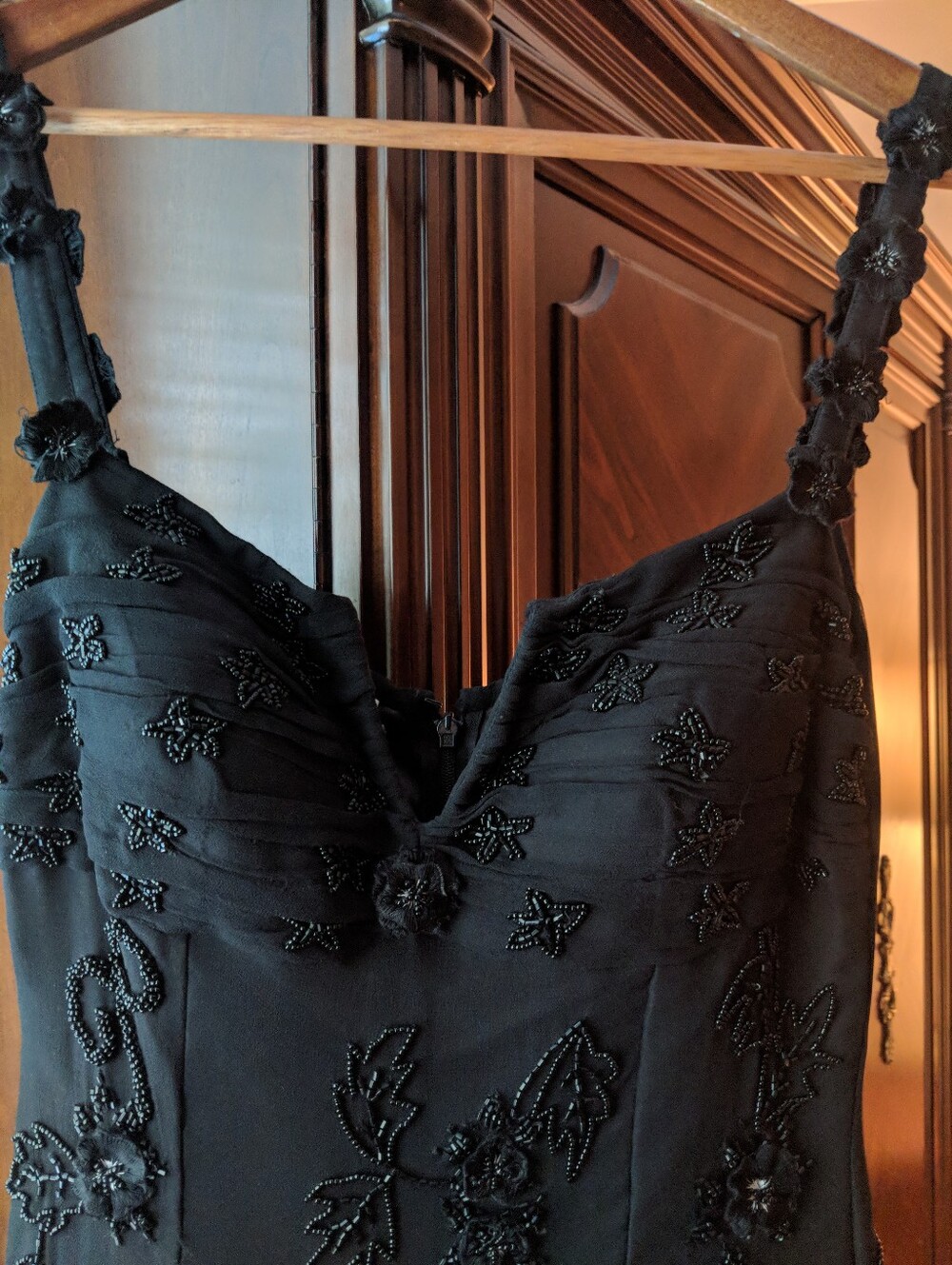 SCALA Black Beaded Maxi Dress - Picture 4 of 7